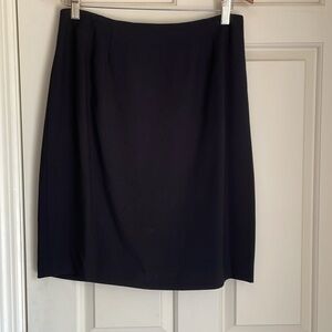 Linda Allard Ellen Tracy Black Skirt size 12